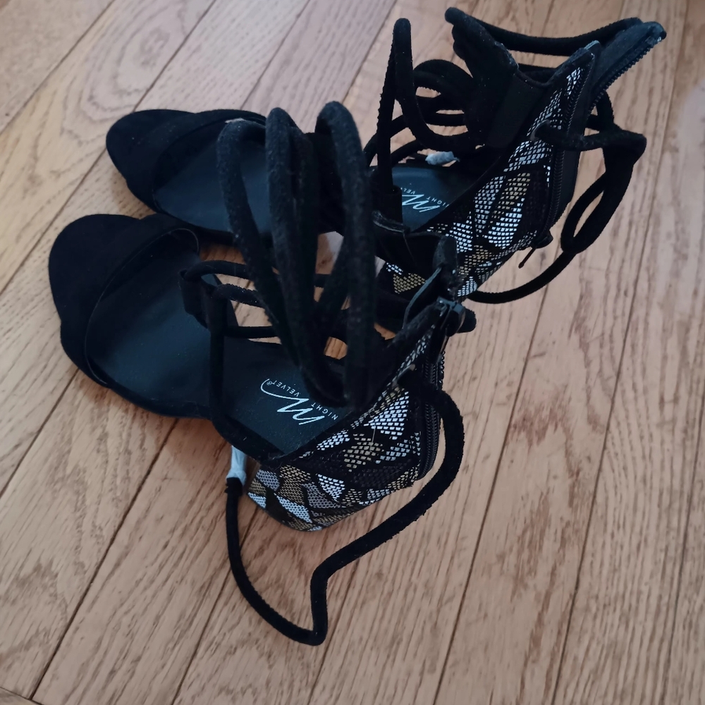 Midnight Velvet Shoes